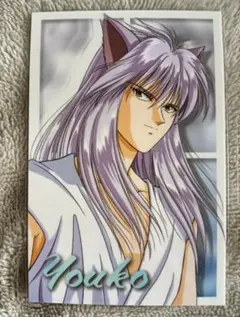 当時物/Vintage】幽遊白書 ラミネートカード 妖狐 - メルカリ