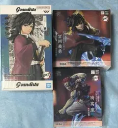 鬼滅の刃 XrossLink Grandista フィギュア 冨岡義勇 猗窩座