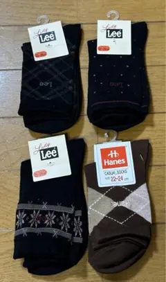 Lee & Hanes リー　ヘインズ　レディース　靴下　セット 22-24cm
