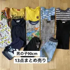男の子　90cm 夏服　半袖　短パン　13点　まとめ売り