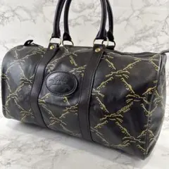 ほぼ未使用LONGCHAMP ロンシャン フランス製 本革レザー ボストンバッグ