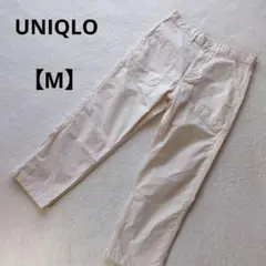 ユニクロ ベイカーパンツ ウエスト紐 ベージュ M