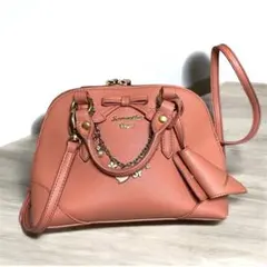 【新品未使用】SamanthaVega ブランド ピンク ショルダー バッグ