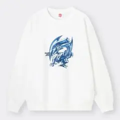 【XL】ブルーアイズホワイトドラゴン 遊戯王 スウェット GUコラボ