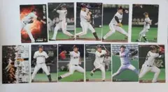 プロ野球チップスカード　読売ジャイアンツ11枚