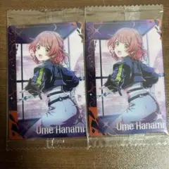 花海佑芽 ウエハース3 学マス