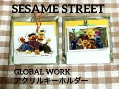 セサミストリート×グローバルワーク　コラボ ランダムアクリルチャーム★