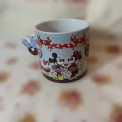美品 マグカップ 小さめ ディズニー ミッキー&ミニー