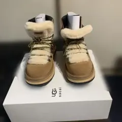 UGG sacai ムートンブーツ ブラウン