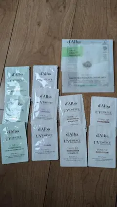 d'Alba ダルバ サンクリーム 日焼け止め 　パック　サンプルセット