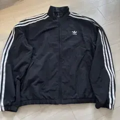 adidas ナイロンジャケット ブラックのサムネイル
