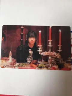 櫻坂46 Unhappy birthday構文 クリアカード 森田ひかる