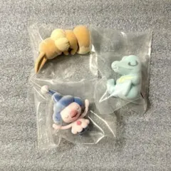 Pokemon Sleep フィギュアコレクション イーブイ ワニノコ マネネ