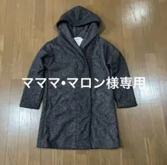 SHOO LA RUE シューラルー フード付きコート グレー