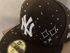 New Era 59FIFTY ジュエルキャップ　ブラウン７3/8