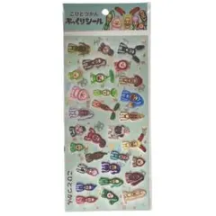 こびとづかん　ぷっくり　シール