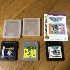 ゲームボーイカラーソフト　3本まとめ売り