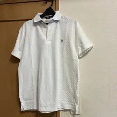 新品　　Hush Puppies ポロシャツ ホワイト Mサイズのサムネイル