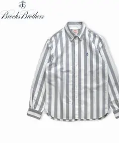 Brooks Brothers ボタンダウン ストライプ オックスフォードシャツ