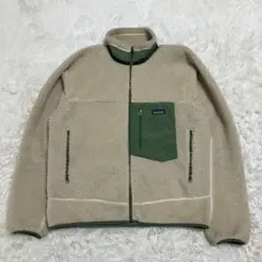 00s Patagonia Retro X ジャケット アイボリー M