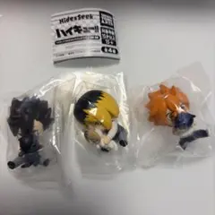 ハイキュー　日向翔陽　孤爪研磨　黒尾鉄朗 かくれんぼフィギュア　②