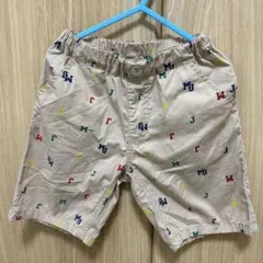 moujonjon ハーフパンツ ベージュ 110cm