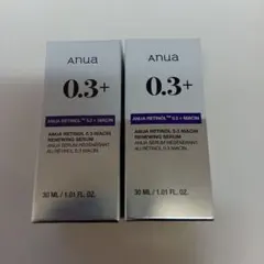 Anua 0.3＋ レチノール ナイアシンリューイングセラム 30mL