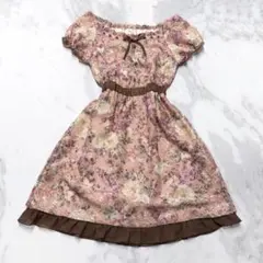 姫系 リズリサ系♡00's 薔薇レースワンピ　平成ギャル　森ガール　y2k