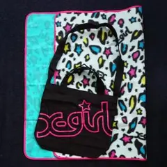 x-girl ショルダーバッグ＆レジャーシート