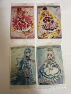 プリキュア カードウエハース9 わんだふるぷりきゅあ 4枚セット