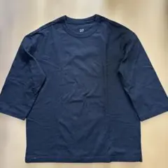 GAP 黒　 七分袖カットソーのサムネイル