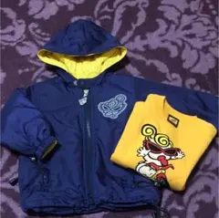 ヒスミニ 中綿コートとトレーナーのセット