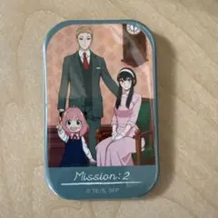 SPY×FAMILY スクエア缶バッジ/MISSION:2