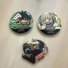 僕のヒーローアカデミア　缶バッジ&キーホルダー