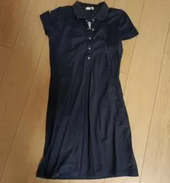 i*o様 Burberry ポロワンピース ネイビー 半袖 - メルカリ