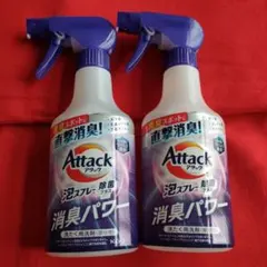 Attack 泡スプレー 除菌プラス 消臭パワー つめかえ用 720ml 2個