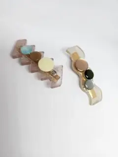 ヘアクリップ2個セット