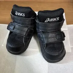 美品　【asics/アシックス】ベビースニーカーブラック 12.0cm