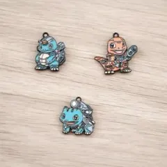 キーホルダー ポケモン ゼニガメ フシギダネ ヒトカゲ 3個セット