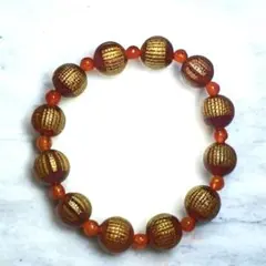 ❤️赤瑪瑙（カーネリアン）般若心経彫り