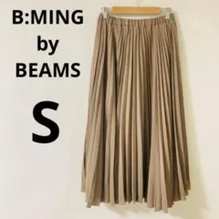 B:MING by BEAMS プリーツロングスカート　S 総ウエストゴム　裏地