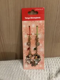 ミッキーミニーペアストラップ　ディズニーランド