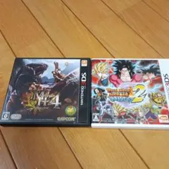 モンスターハンター4 、ドラゴンボールヒーローズアルティメットミッション2