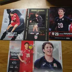 バレーボール日本代表 山本智大 トレーディングカード 5枚セット②