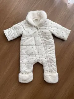 プティマイン　ジャンプスーツ　さくらんぼ柄　70