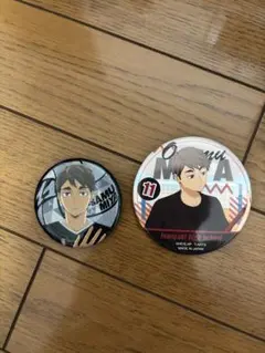 ハイキュー 宮治 缶バッジ2つ