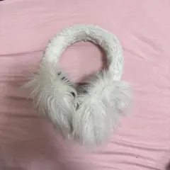 UGG ホワイトファー耳あて
