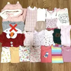 女の子　70 秋冬春　ロンパース　ワンピース　防寒具　肌着　まとめ売り　セット