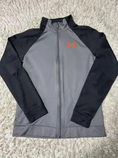 アンダーアーマー グレー/ブラック ジャケット YXL