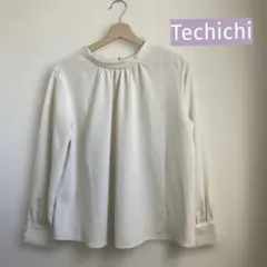 Techichi 長袖　ブラウス　オフホワイト